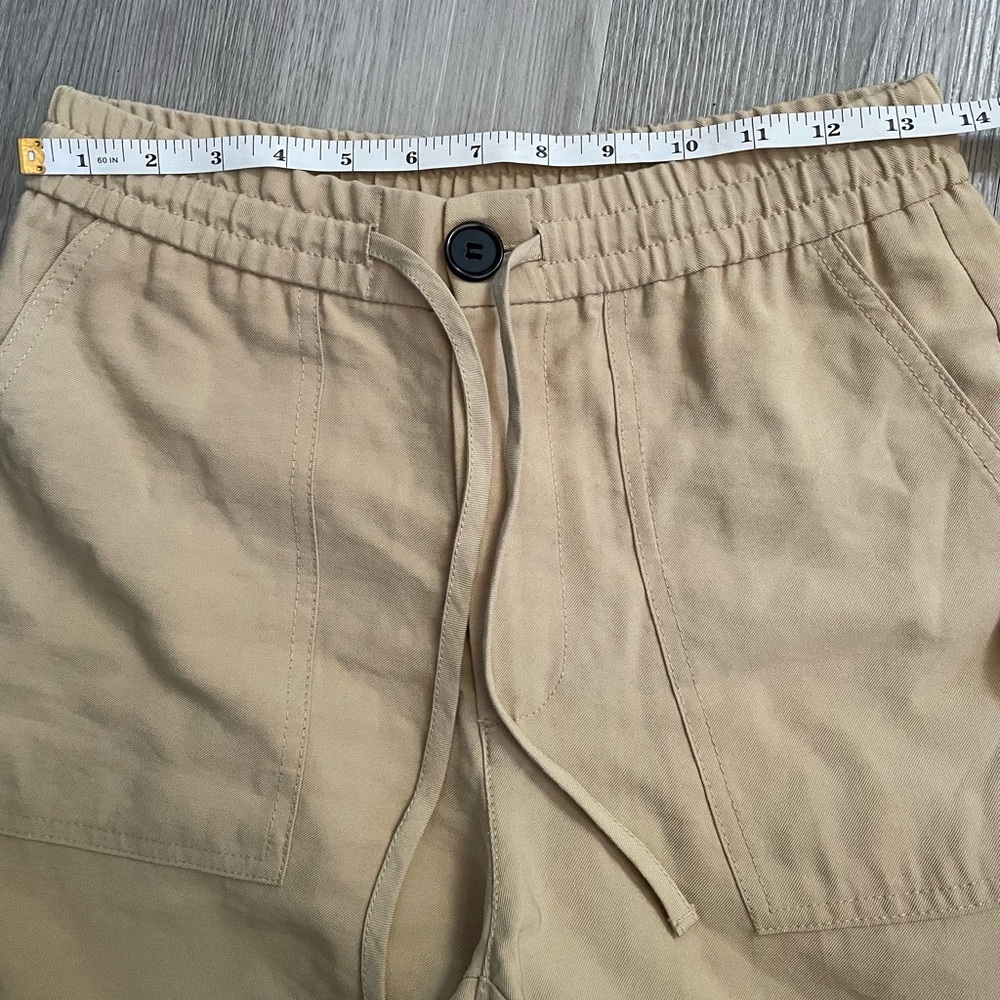 ZARA Khaki Cargo Soft Jogger Pants size XS Women’s - Picture 5 of 9